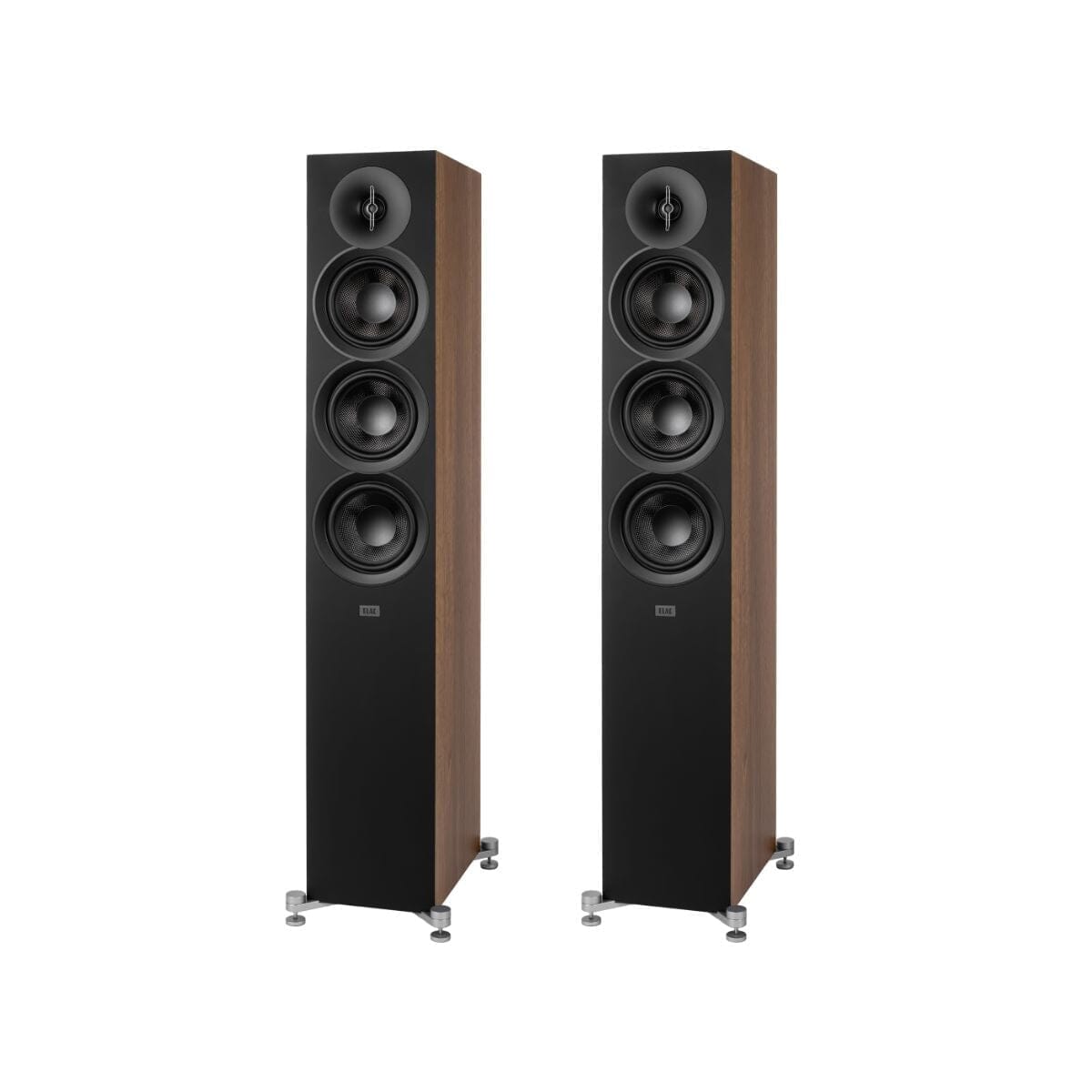 Elac Debut 3.0 DF63 6.5" Floorstanding Speakers (Pair) Floorstanding Speakers Elac Walnut