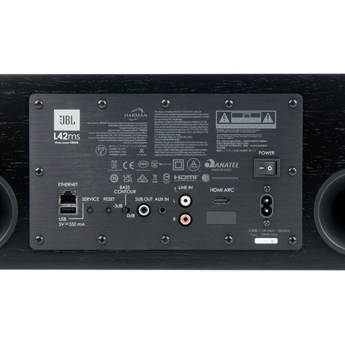 JBL L42 MS 200W Music System with Airplay 2, HDMI & Bluetooth Active Speakers JBL