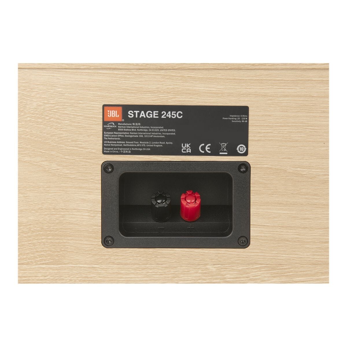 JBL Stage 245C Quad 4.5" Centre Channel Speaker Bookshelf Speakers JBL