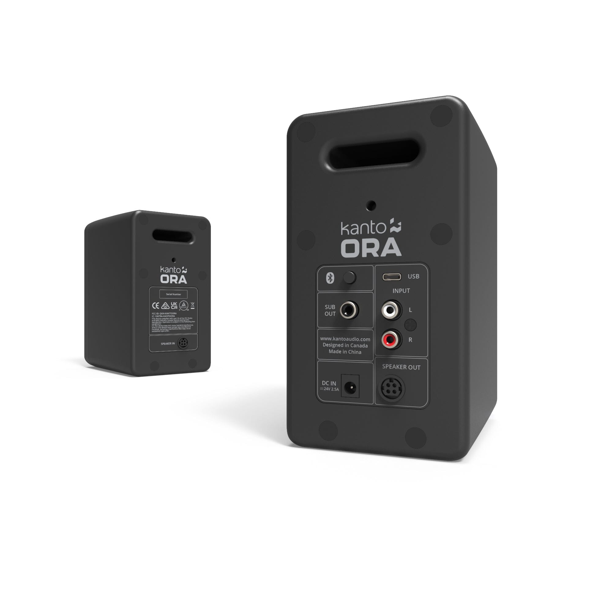 Kanto Ora Powered Reference Desktop Speakers with Bluetooth v5.0 Active Speakers Kanto Audio