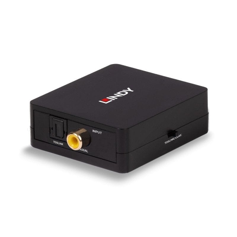Lindy 2-Way Digital SPDIF (Coaxial / Toslink) Audio Converter Audio Accessories Lindy