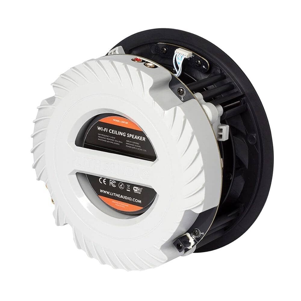 Lithe Audio Wi-Fi Ceiling Speaker + IO1 Outdoor Speaker Bundle In Ceiling Speaker Systems Lithe Audio