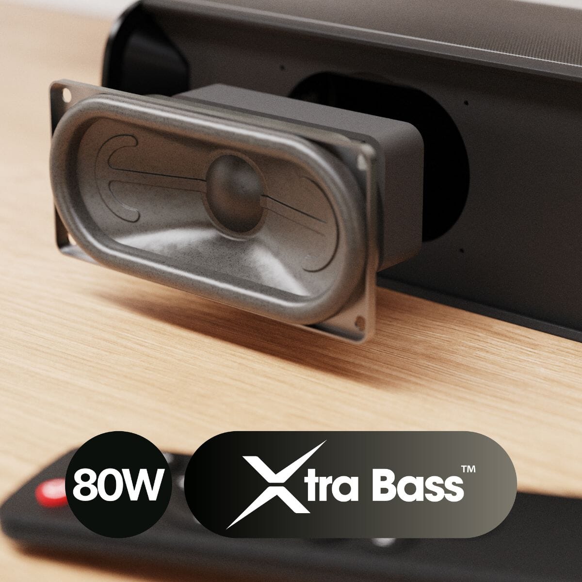 Majority Naga 40 Soundbar - 70W - Bluetooth, HDMI Soundbars Majority