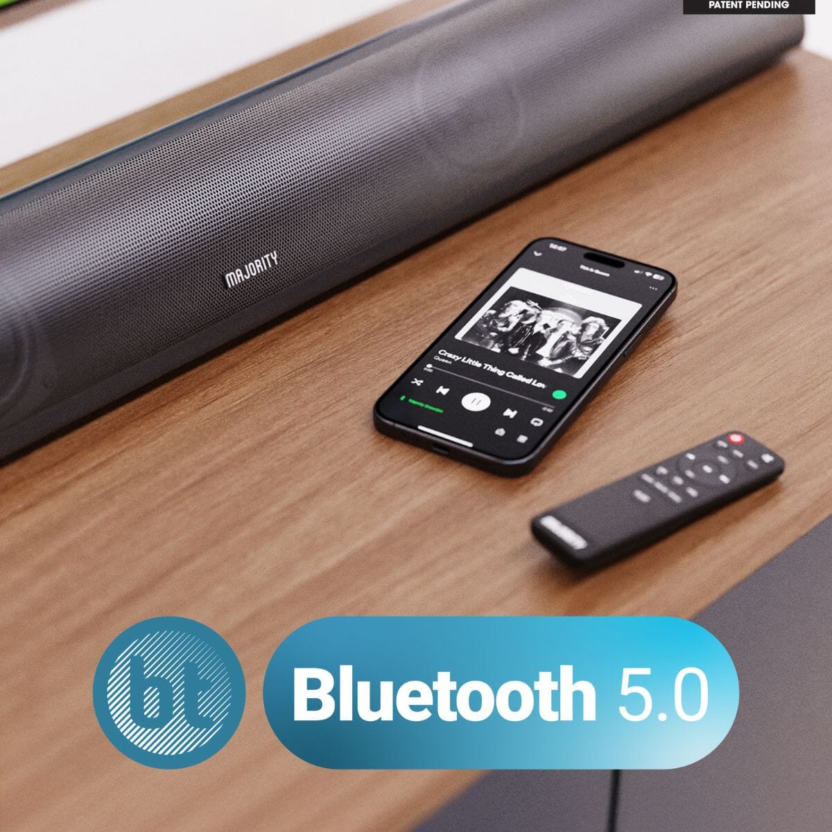 Majority Snowdon Soundbar with Built-In Subwoofer - 120W Soundbars Majority