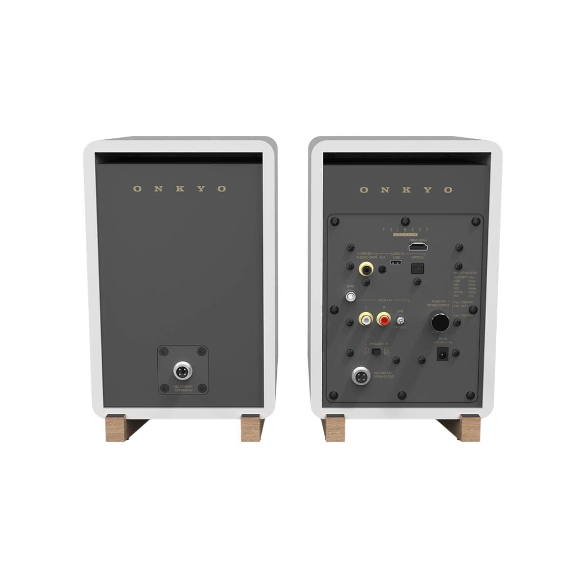 Onkyo GX-30ARC Active Bookshelf Speakers - Creator Series Active Speakers Onkyo