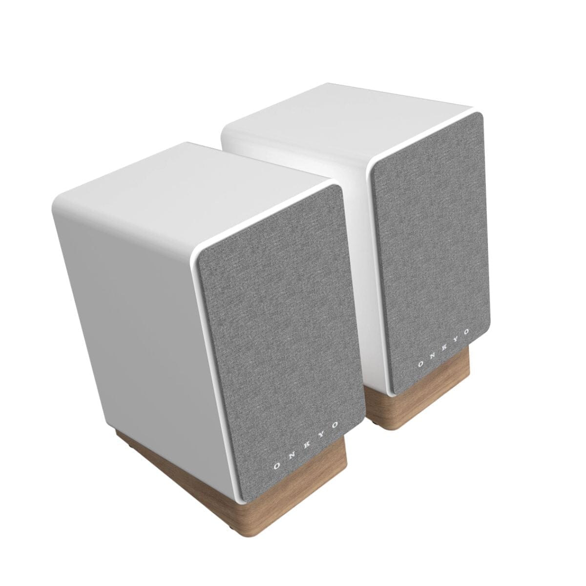 Onkyo GX-30ARC Active Bookshelf Speakers - Creator Series Active Speakers Onkyo White