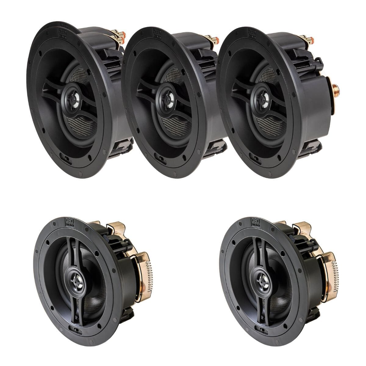 OSD Audio 3 x R83A + 2 x R83 5.0 Surround Sound Speaker Bundle Surround Sound Speaker Packages OSD Audio