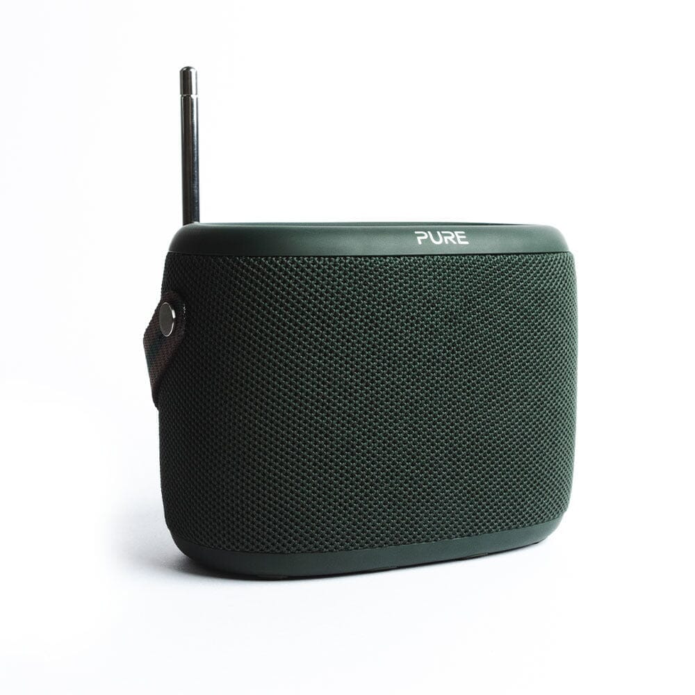 Pure Woodland Waterproof Outdoor Speaker with Bluetooth & FM/DAB Radio Portable Speakers PURE