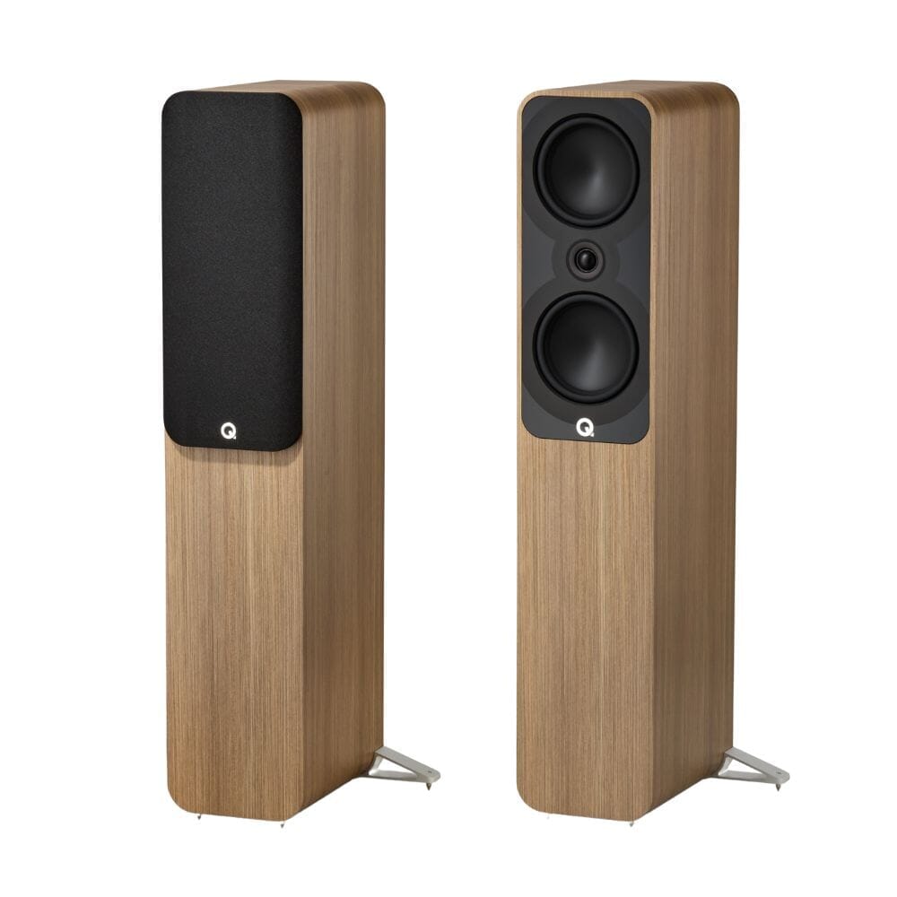 Q Acoustics 5050 Floorstanding Speaker (Pair) Floorstanding Speakers Q Acoustics Holme Oak