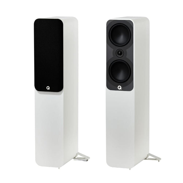 Q Acoustics 5050 Floorstanding Speaker (Pair) Floorstanding Speakers Q Acoustics Satin White 