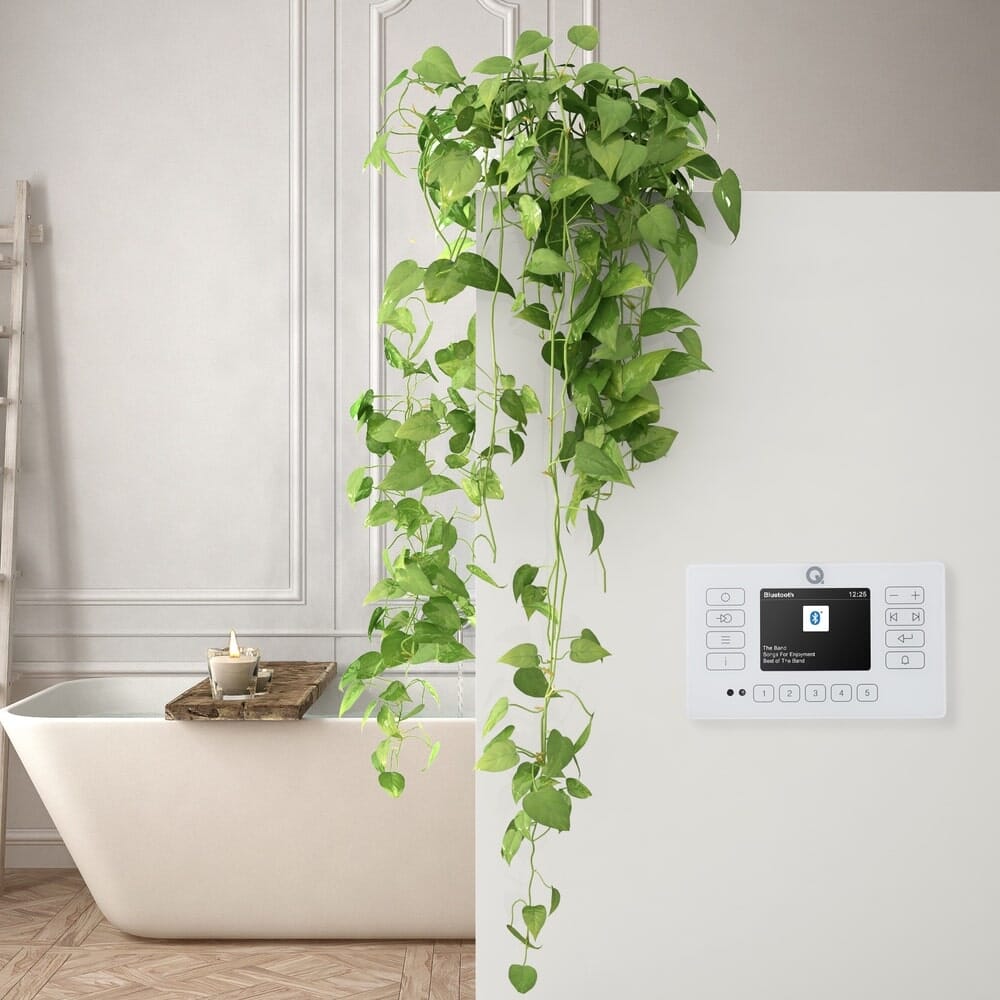 Q Acoustics E120 Bathroom Ceiling Speaker HiFi System with Bluetooth/DAB+/FM In Ceiling Speaker Systems Q Acoustics