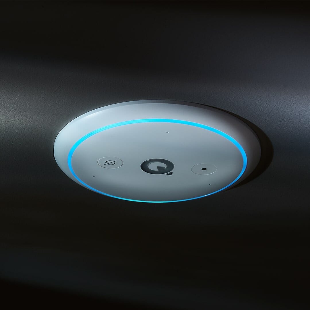 Q Acoustics E300A In Ceiling Amplifier With Built In Alexa, WiFi & Bluetooth Amplifiers Q Acoustics