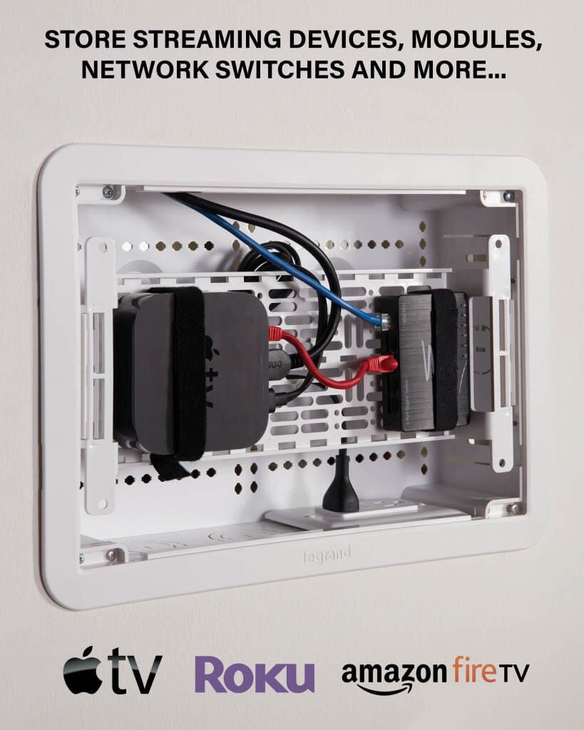 SANUS SA-IWB9 9" TV Media In-Wall Box TV Brackets Sanus