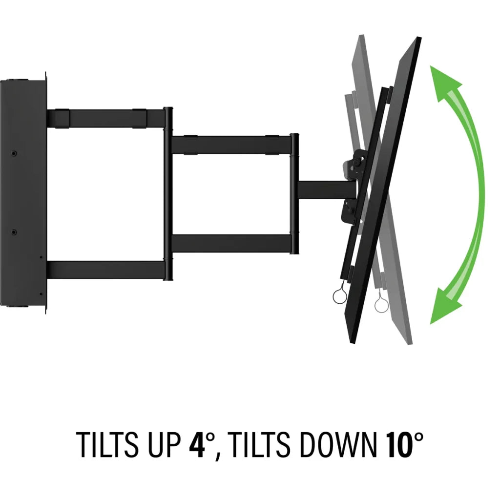 SANUS VIWLF128 Premium Large In-Wall Full-Motion Mount for TVs 42"-85" TV Brackets Sanus