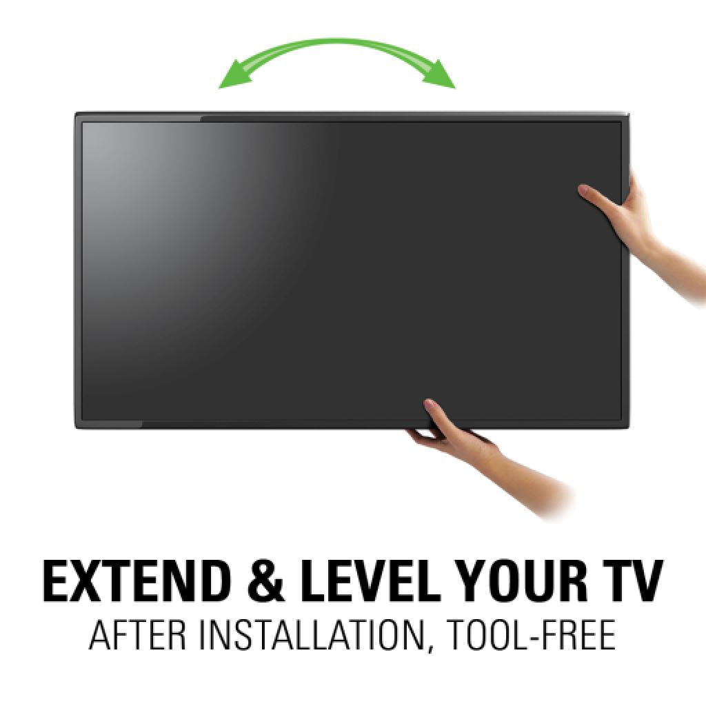 SANUS VMF620-B2 Premium Full-Motion TV Mount, 20" extension, 37"-55" TV Brackets Sanus