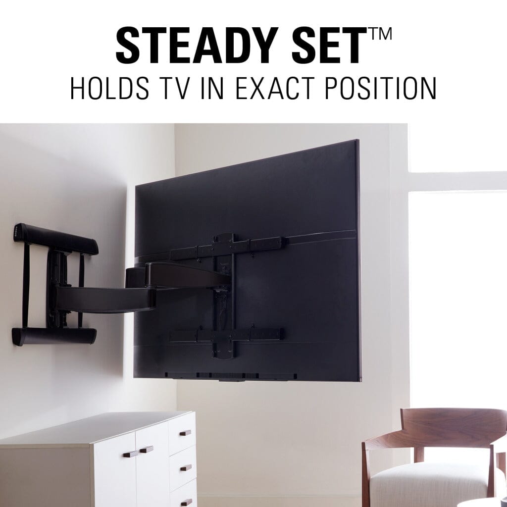 SANUS VXF730-B2 Premium Full Motion TV Wall Mount for 46"-95" TVs TV Brackets Sanus