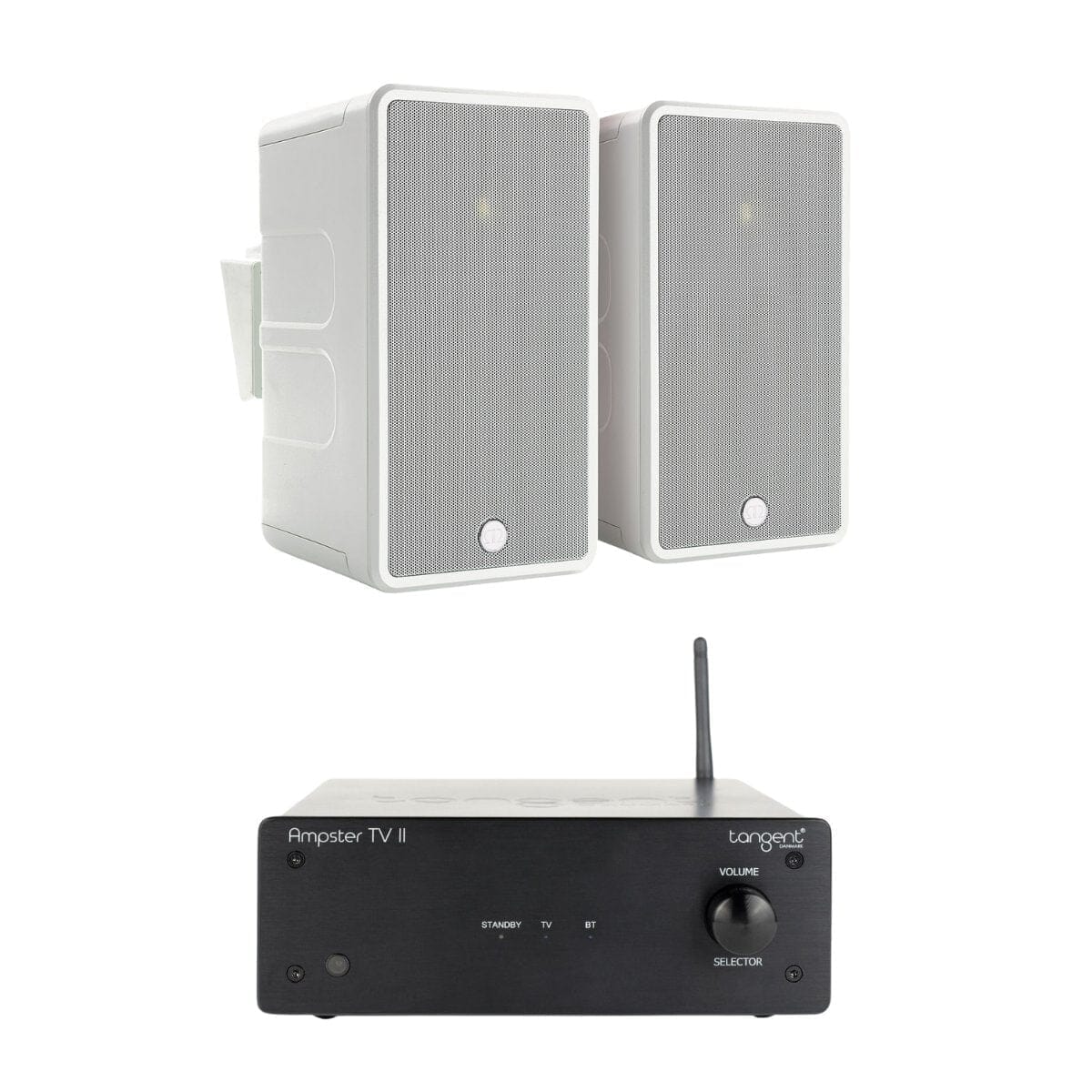 Tangent Ampster + Monitor Audio Climate 60 Outdoor Speakers (Pair) Outdoor Speaker Systems Tangent