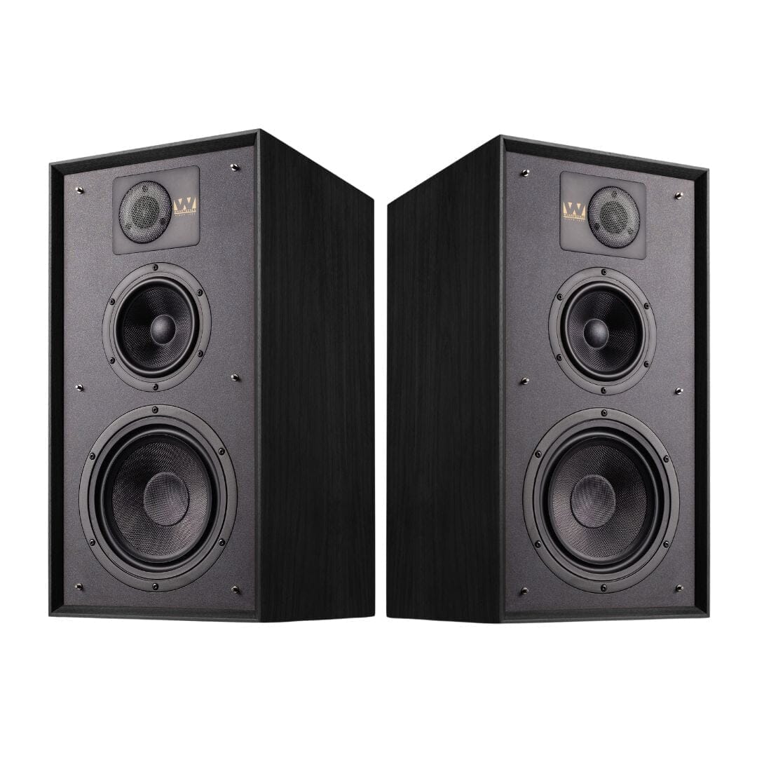 Wharfedale Linton Heritage Speakers (Pair) Bookshelf Speakers Wharfedale Black Oak