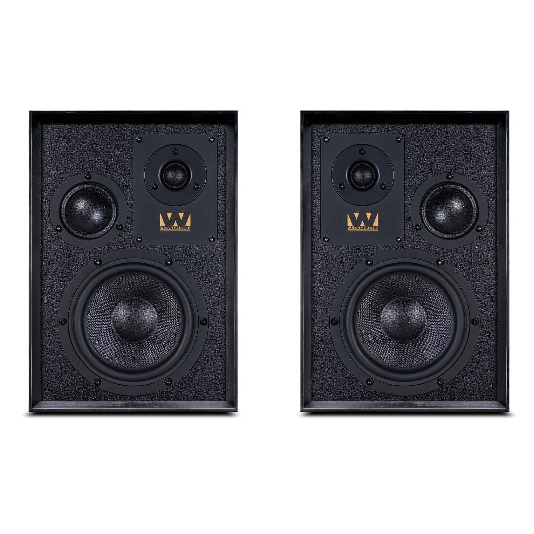 Wharfedale Super Denton Bookshelf Speakers (Pair) Bookshelf Speakers Wharfedale Black Oak