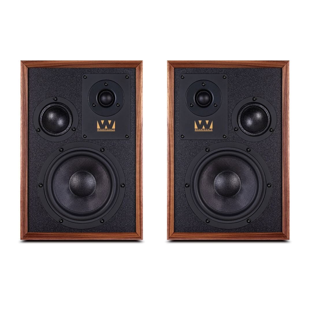 Wharfedale Super Denton Bookshelf Speakers (Pair) Bookshelf Speakers Wharfedale Walnut