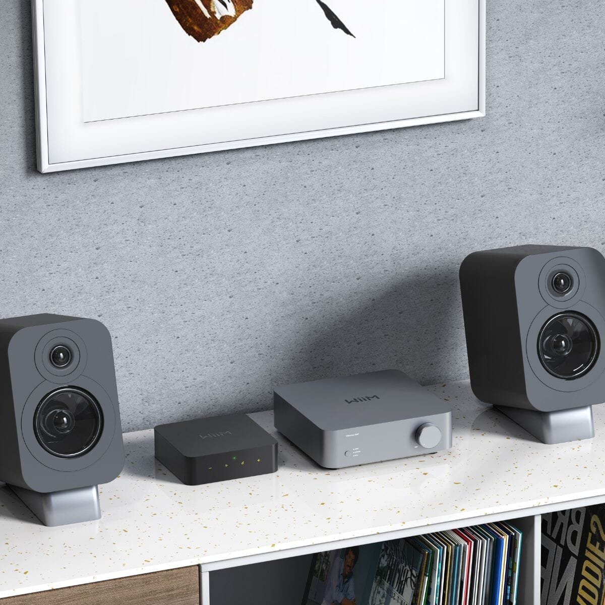 WiiM VibeLink Amp 100W Integrated Stereo Amplifier Amplifiers WiiM