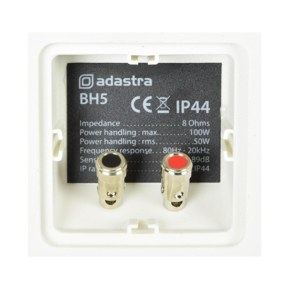 Adastra BH5 Weather Resistant 5.25" Outdoor Speakers (Pair) Custom Install Speakers Adastra