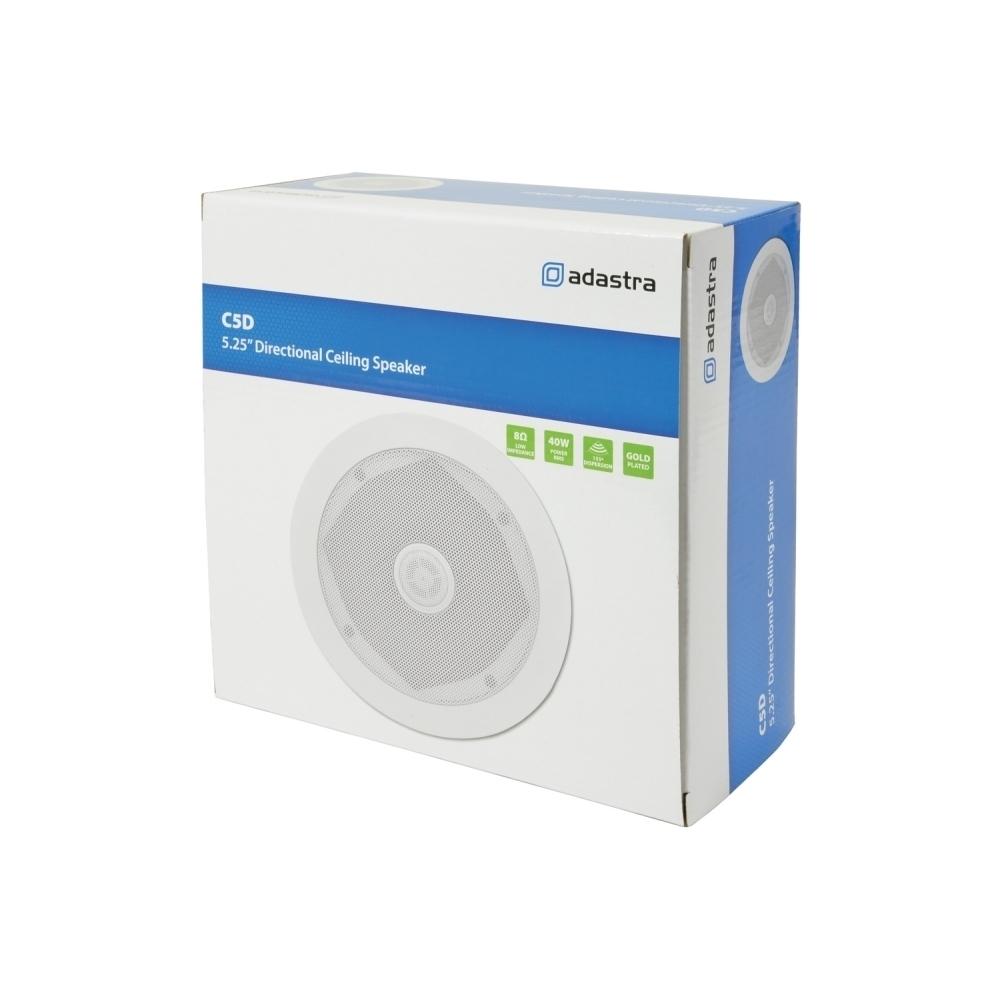 Adastra C5D 13CM (5.25") Ceiling Speaker With Directional Tweeter (Each) Custom Install Speakers Adastra