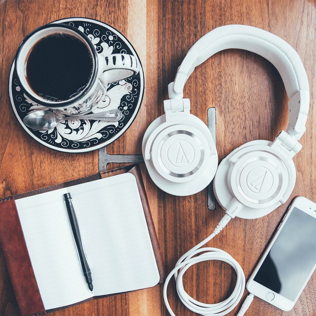 Audio Technica ATH-M50x Professional Over Ear Monitor Headphones Headphones Audio Technica