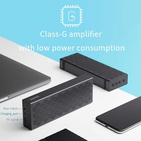 Edifier MP120 Bluetooth 5.0 Portable Speaker with Card Reader & AUX Input Portable Speakers Edifier