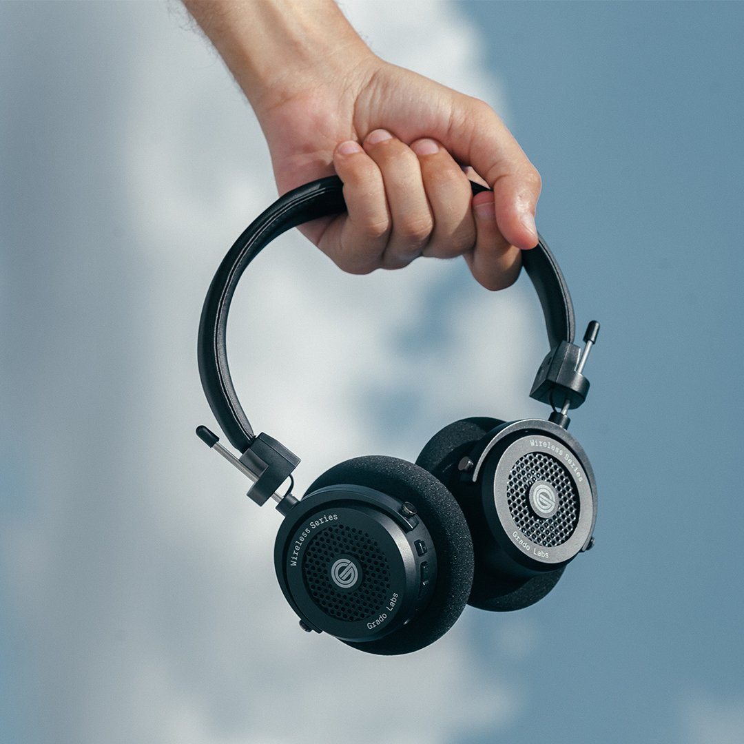 Grado GW100 Wireless Over Ear Open Back Bluetooth Headphones Headphones Grado