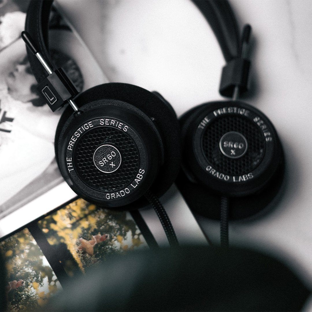 Grado SR60x Prestige Series Wired On-Ear Open Back Headphones Headphones Grado