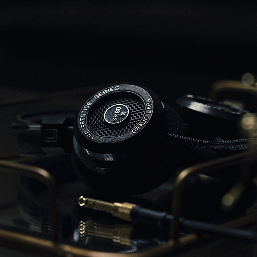 Grado SR80x Prestige Series Wired On-Ear Open Back Headphones Headphones Grado