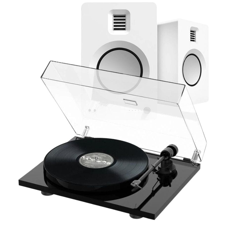 Kanto Audio KA-TUKMW & Pro-Ject E1 Phono Turntable & Speaker Bundle Turntable Bundles Kanto Audio