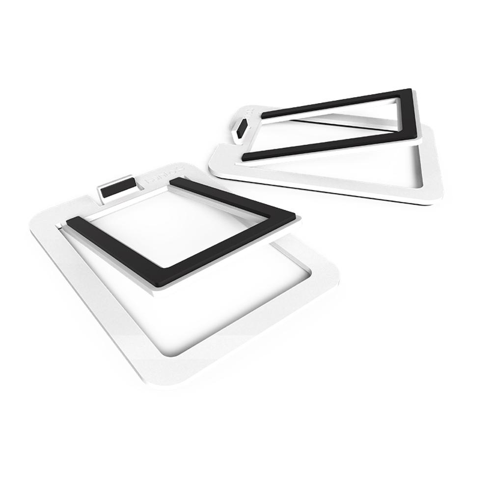 Kanto Audio S2 Desktop Speaker Stands for Small Speakers (Pair) Speaker Brackets & Stands Kanto Audio White