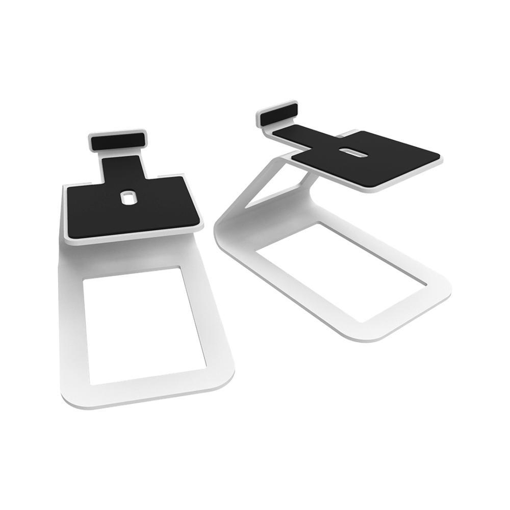 Kanto Audio SE4 Desktop Speaker Stands for Medium Speakers (Pair) Speaker Brackets & Stands Kanto Audio White