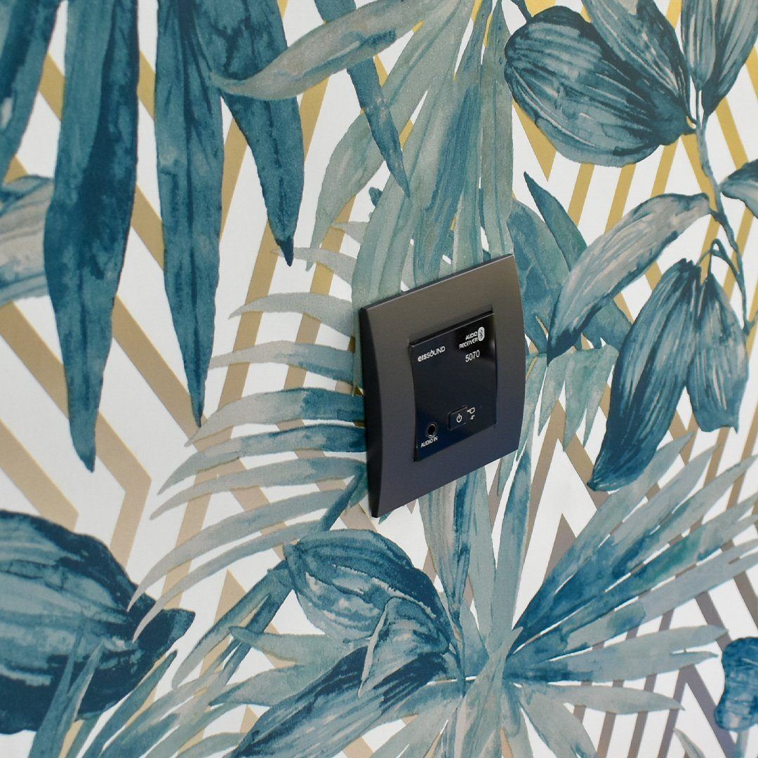 KB Sound In Wall BT Bluetooth Amplifier with AUX Input (No Speakers) Amplifiers KB Sound