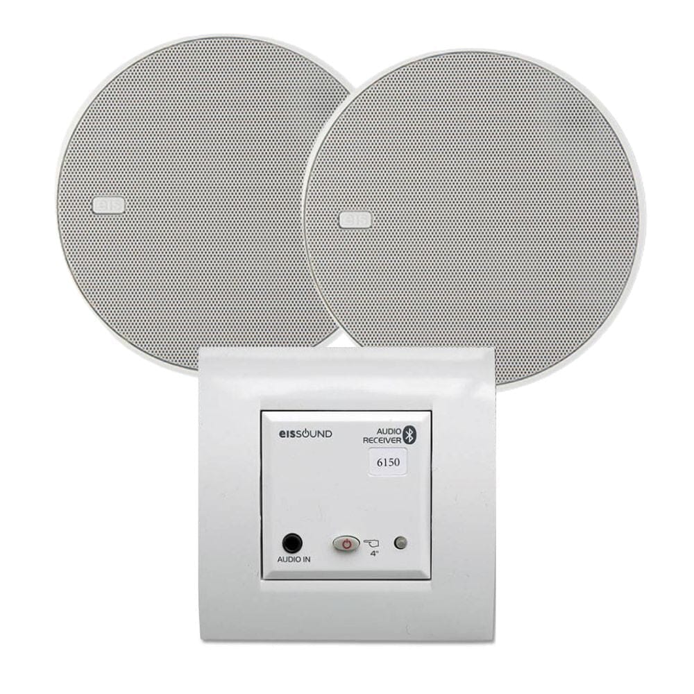 KB Sound In Wall BT Bluetooth Ceiling Speaker System (2.5" - 5") In Ceiling Speaker Systems KB Sound White 5"