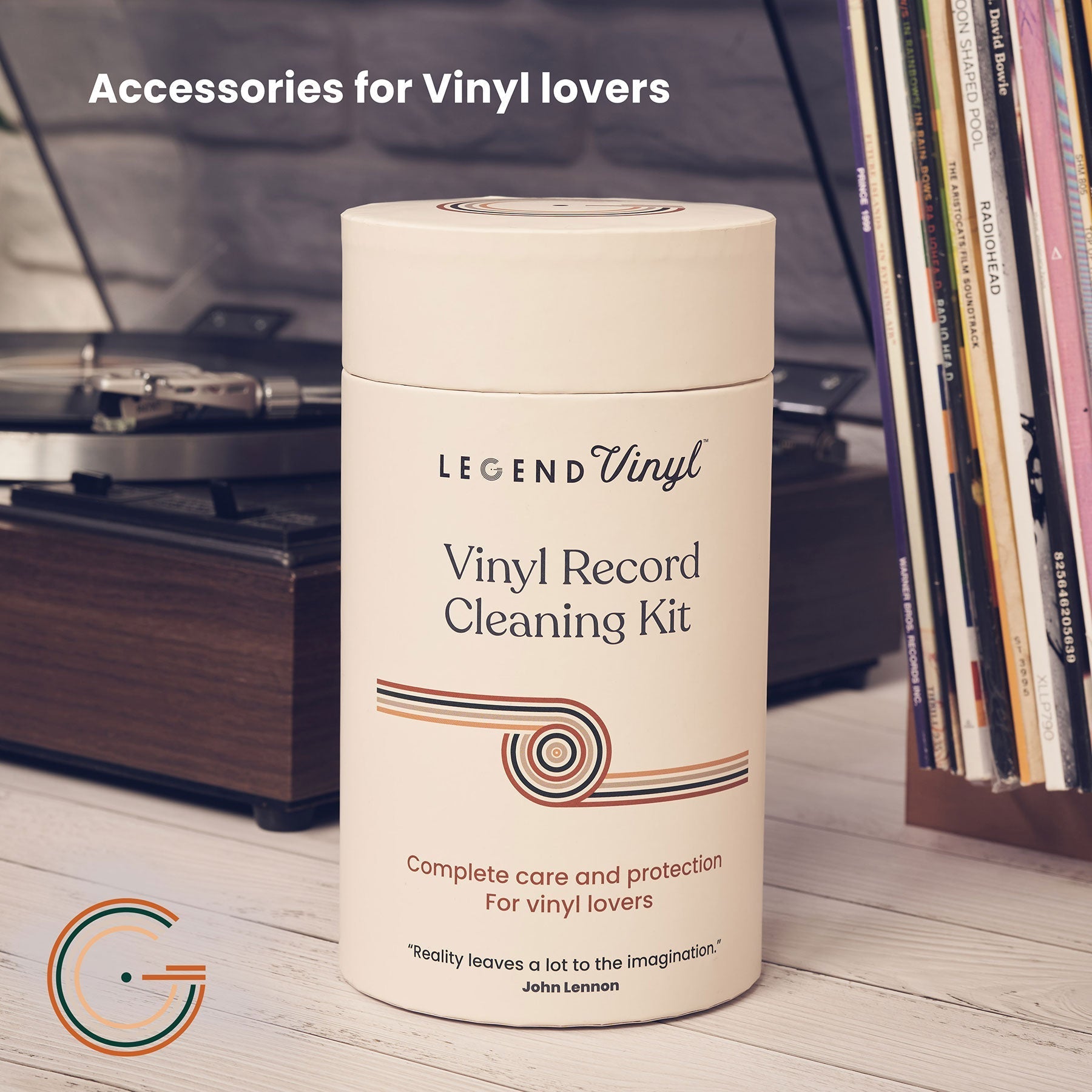 Legend Vinyl Record Cleaning Kit Turntable Accessories Legend Vinyl