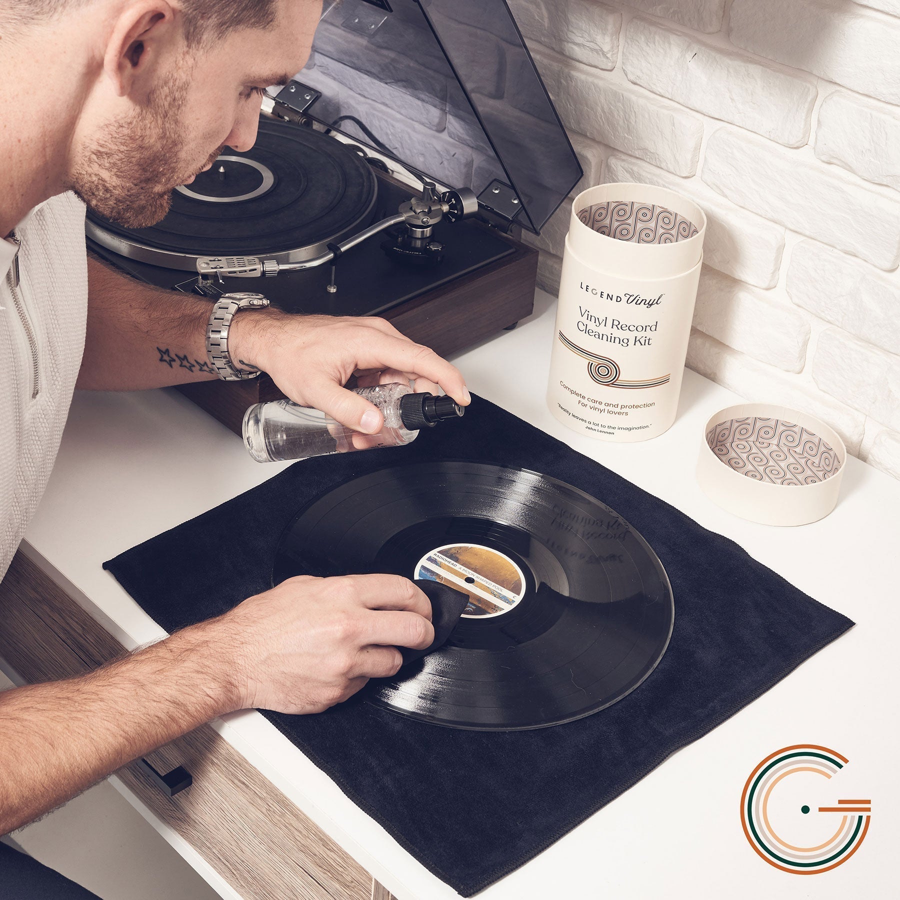 Legend Vinyl Record Cleaning Kit Turntable Accessories Legend Vinyl