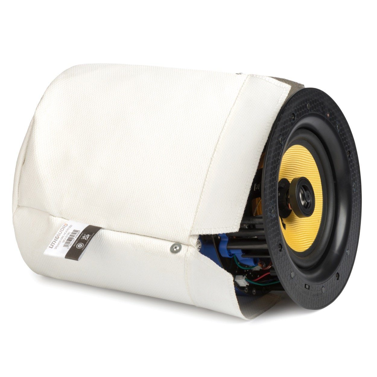 Lithe Audio 6.5" - 8" Ceiling Speaker Fire Hood (Each) Audio Accessories Lithe Audio