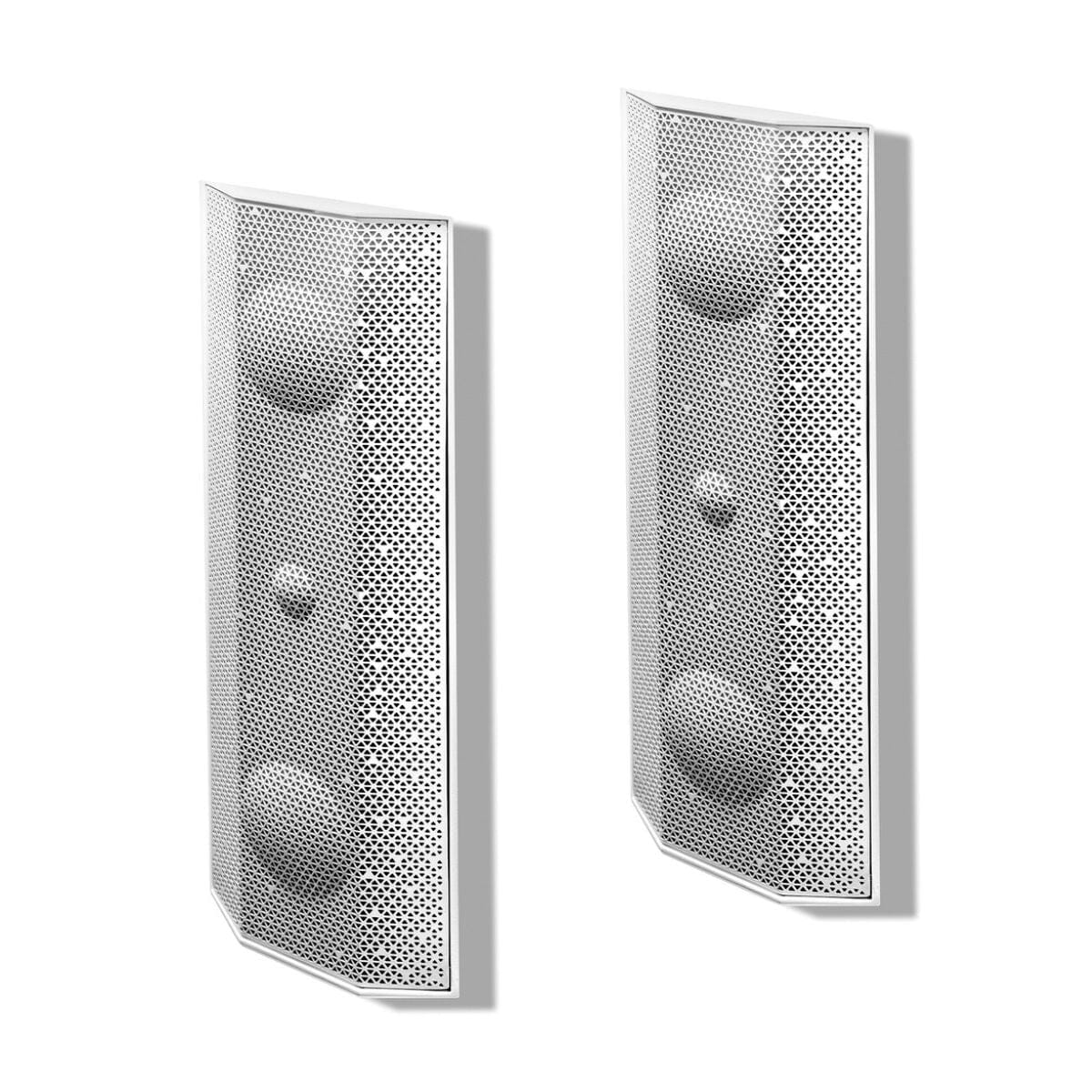 Lithe Audio IO1 WiFi Outdoor Speaker with Airplay 2, Alexa, Chromecast Outdoor Speaker Systems Lithe Audio White Pair (Master + Slave)