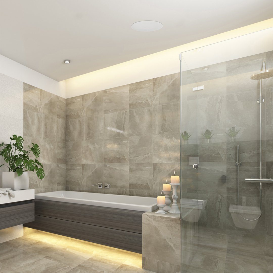 Lithe Audio Pro Series IP44 Bluetooth & Wi-Fi Ceiling Speaker (Pair) Ceiling Speaker Systems Lithe Audio