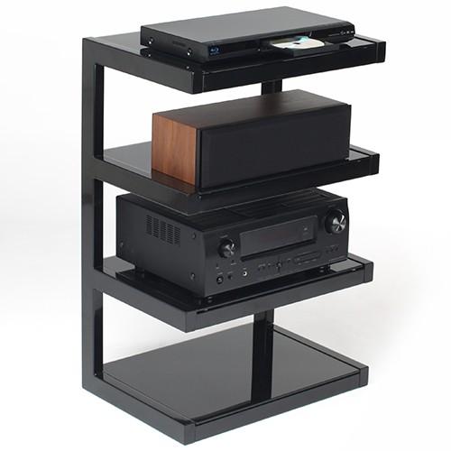 Norstone Esse Hi-Fi Stand - Black AV Furniture Norstone