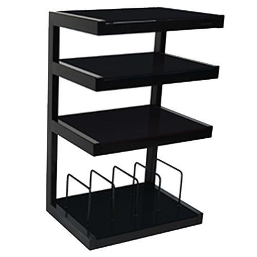 Norstone Esse Hi-Fi Vinyl Stand - Black / Black AV Furniture Norstone