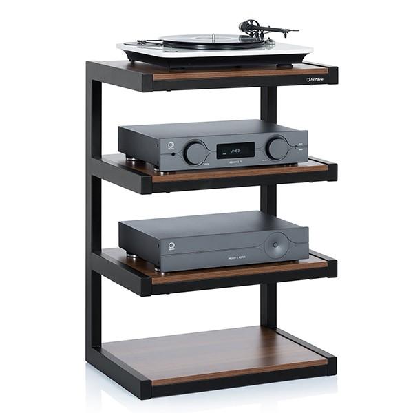 Norstone ESSE HiFi Stand - Walnut AV Furniture Norstone