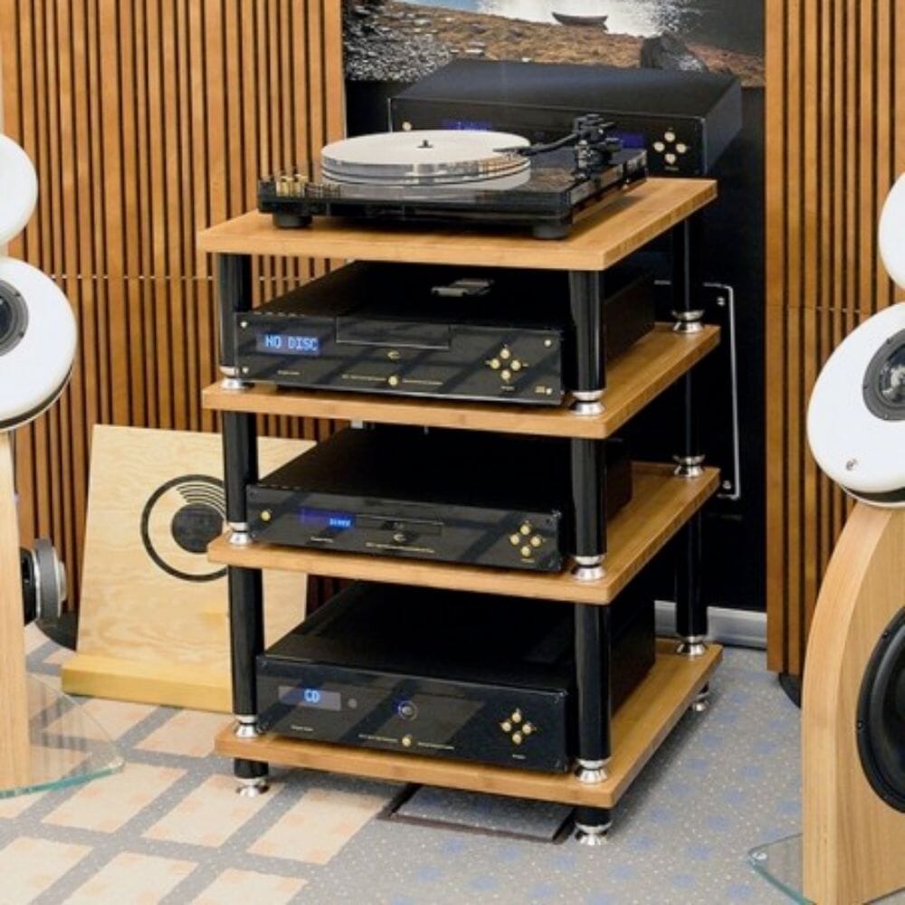 Norstone STABBL HiFi Rack - Bamboo AV Furniture Norstone