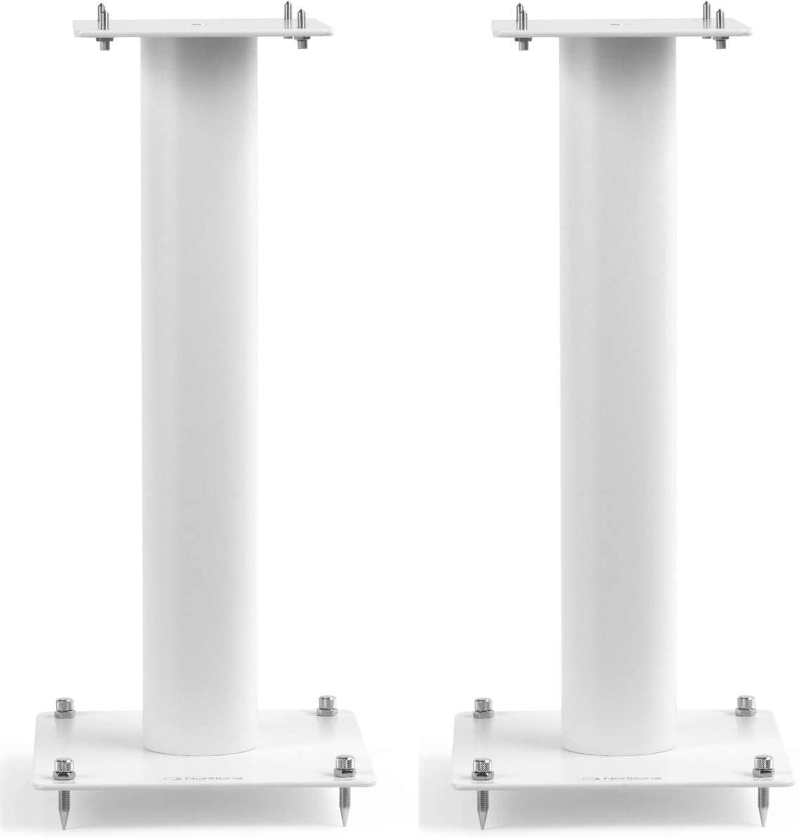 Norstone Stylum 1 50CM Speaker Stands (Pair) Speaker Brackets & Stands Norstone White