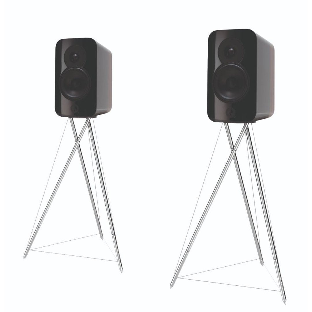 Q Acoustics Concept 300 (Pair) Bookshelf Speakers Q Acoustics Black Yes