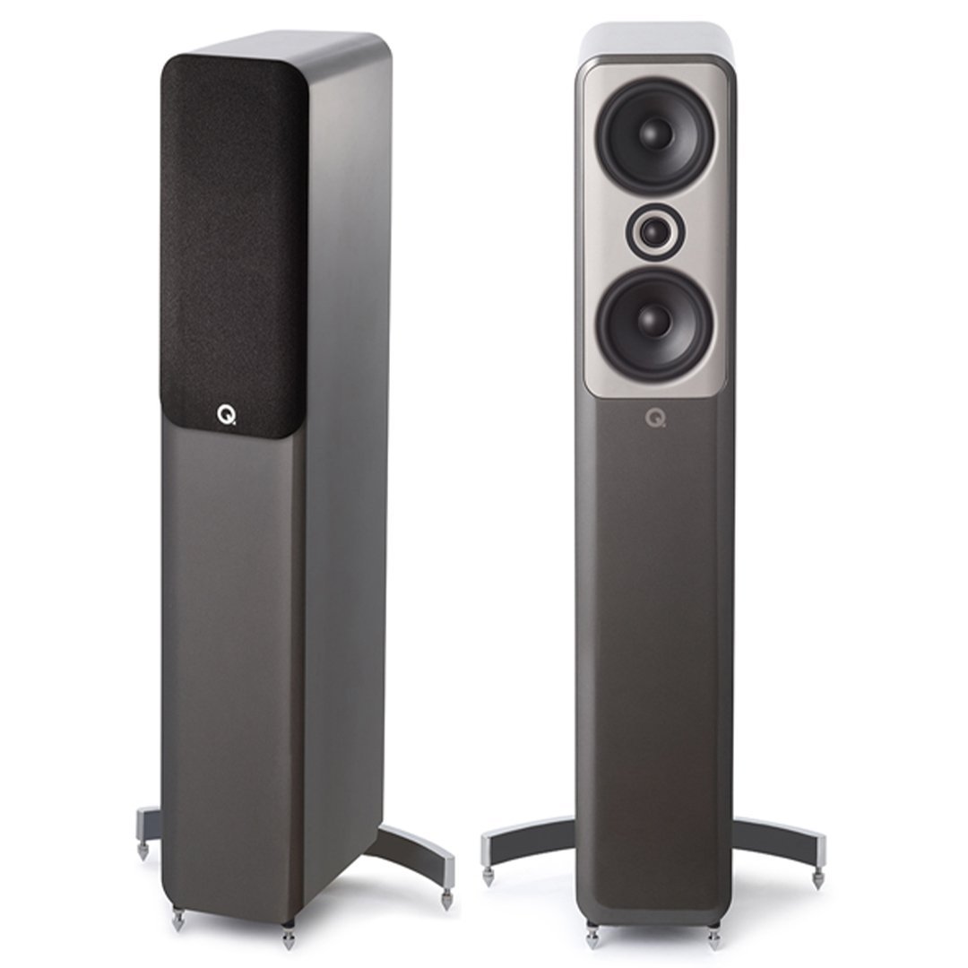 Q Acoustics Concept 50 Floorstanding Speakers (Pair) Floorstanding Speakers Q Acoustics Silver