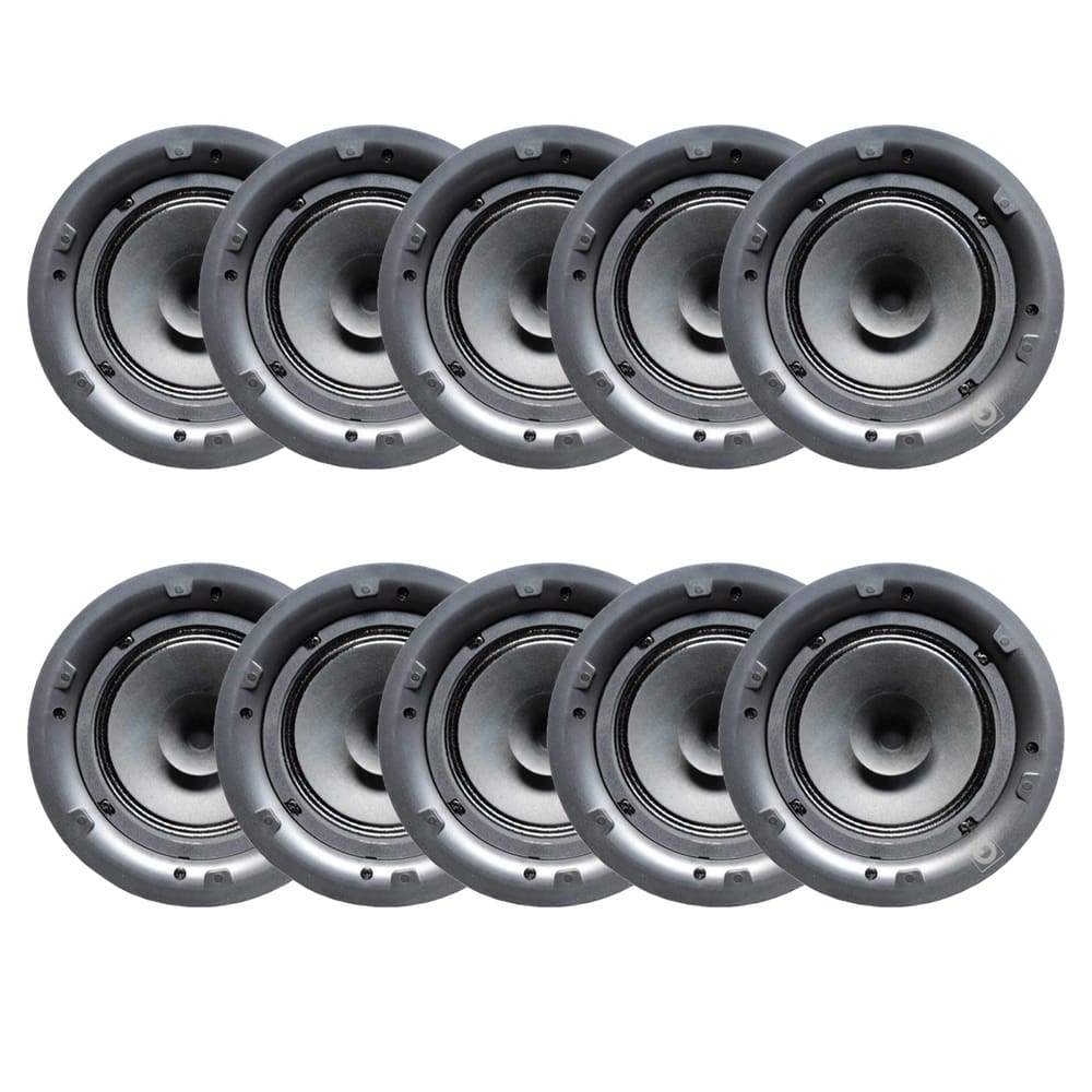 Q Install QI65CB 6.5" In Ceiling Speakers (10 Pack) Custom Install Speakers Q Install